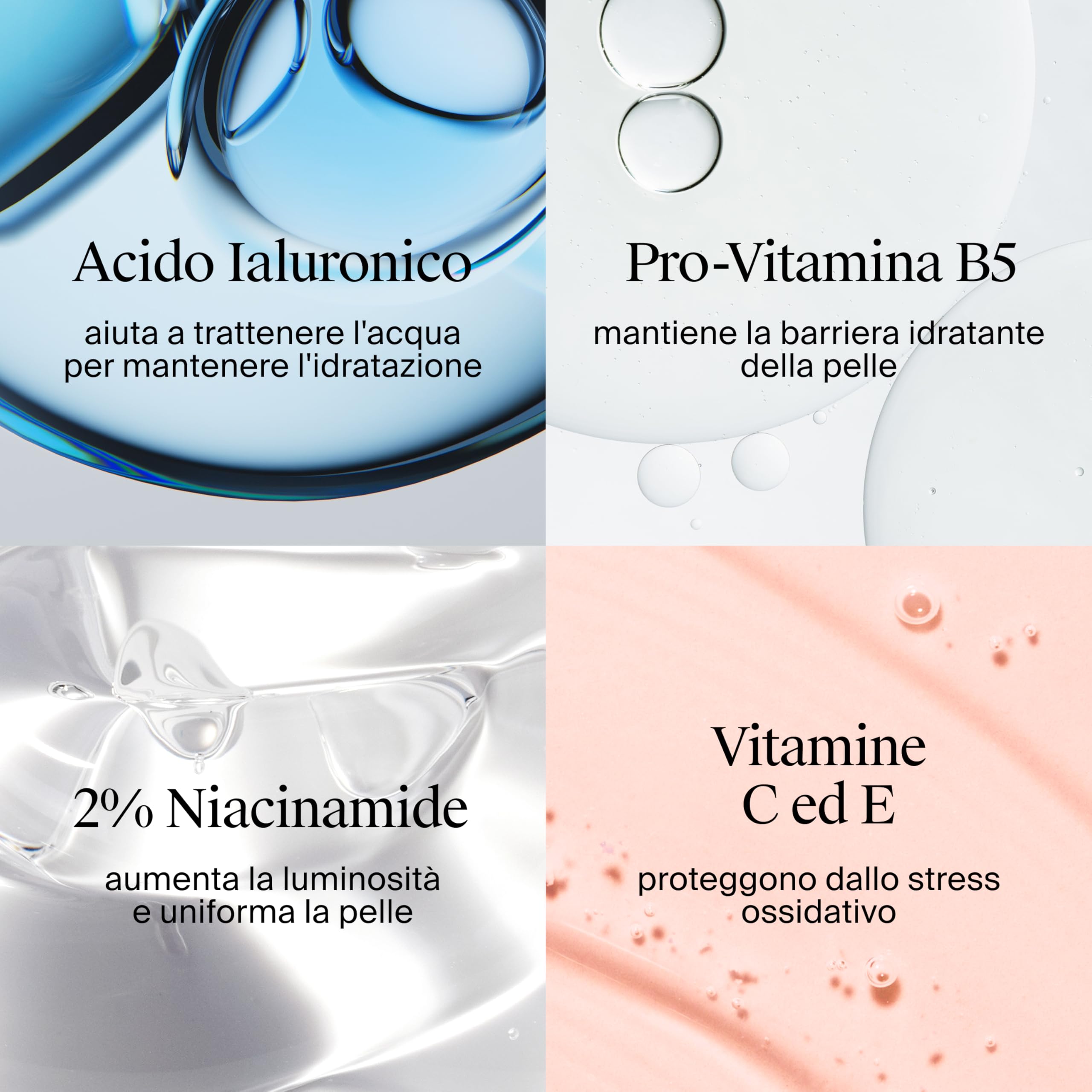 Neutrogena Hydro Boost Fluido Idratante SPF 50, Crema solare viso 50 con Acido Ialuronico, Niacinamide e Vitamina C, Crema viso SPF 50 in fluido, Protezione solare viso contro raggi UVA/UVB, 50 ml