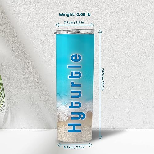 Miniatura 3 de Hyturtle Vaso delgado personalizado de pingüino para amantes de los animales, regalos de cumpleaños de pingüinos para niñas, mujeres y amigas,