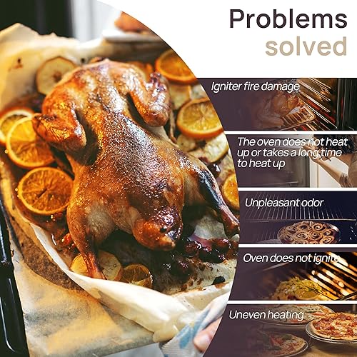 Miniatura 2 de Actualización DG94-00520A - Encendedor de horno de repuesto para estufa de gas Samsung NX58H5600SS NX58H5650WS NX58F5500SS