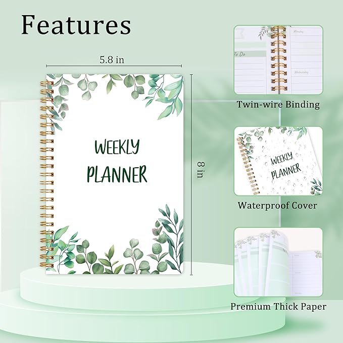 Weekly Planner for Pinterest: 52 Weeks of Productivity