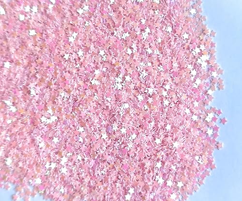 Miniatura 4 de Art Craft - Brillantina con forma de estrellas de cinco puntas de 0.118 pulgadas, lentejuelas de confeti para manualidades, arte de uñas, obras de