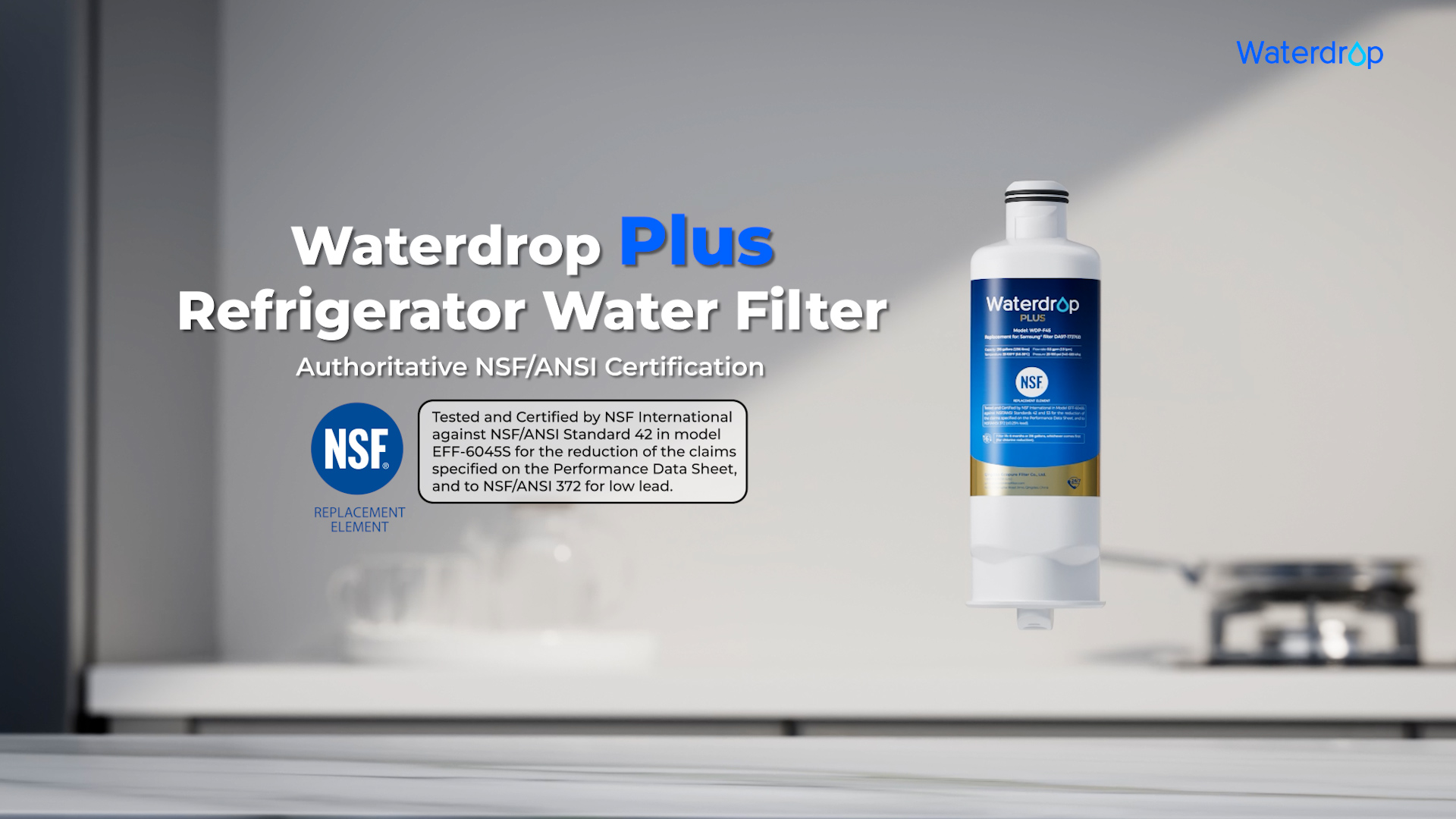 Amazon.com: Waterdrop Plus WDP-F45 Refrigerator Water Filter