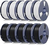 Vista 58 de SUNLU PLA filamento para impresora 3D, 1,75 PLA, precisión dimensional +/- 0.001 in, bobina de 2.2 lb 0.069 in