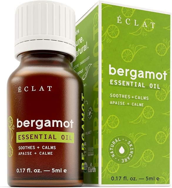 Organic Bergamot Essential Oil - Hand-HARVESTED & STEAM Distilled in Italy - 100% Pure & UNDILUTED - NO FILLERS or Carrier Oils - EFEO/Aromatherapy Accredited