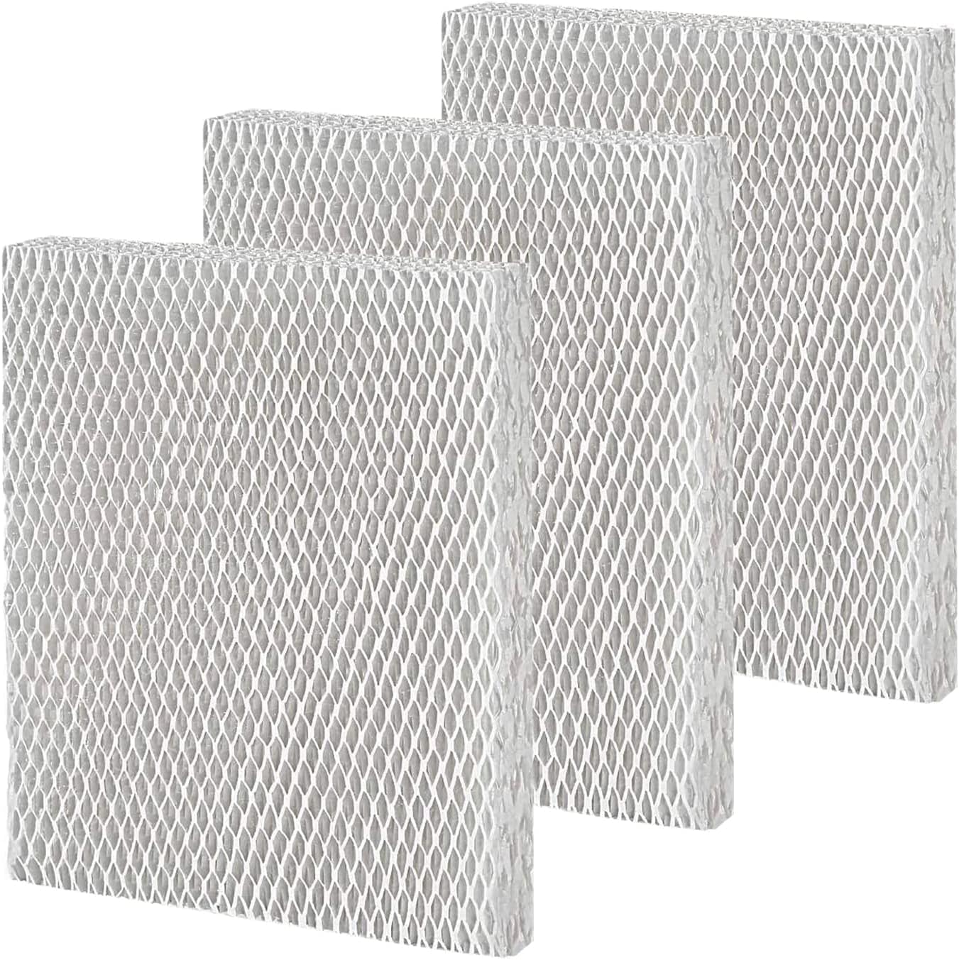 3 Pack HC26P & HC26P1002 Replacement Wick Filter Pads | for Honeywell Home HE200, HE250, HE260, HE265, HE280, HE300, HE360, HE365 Whole House Humidifiers | Size 10" x 13" x 1.5" Add Aluminum