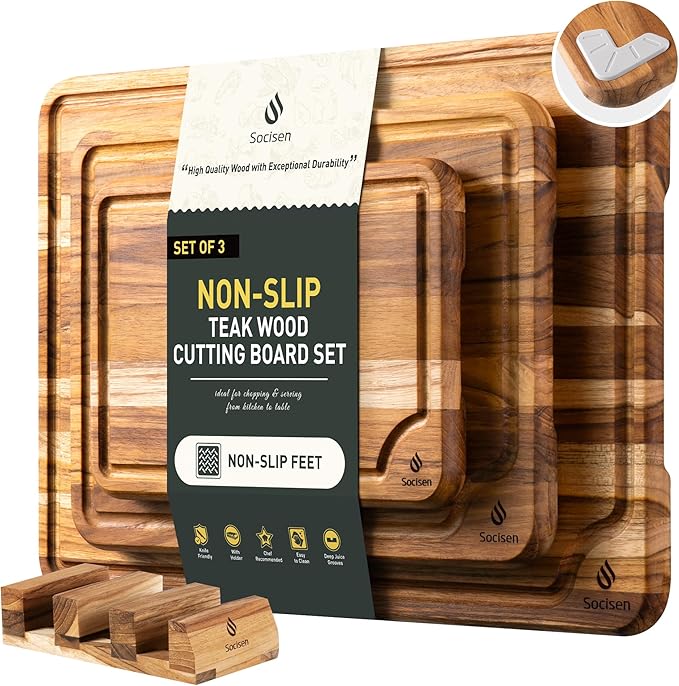 Image of Teak Wood Cutting Board
