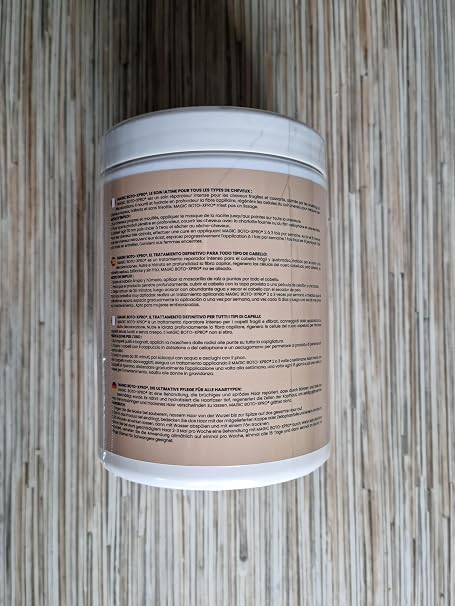 Magic Boto-xpro Hair Care I Hair Boto-xpro Care for Damaged Hair - Moisturises Repairs and Strengths Hair Keratin - Made in France (White Musk)