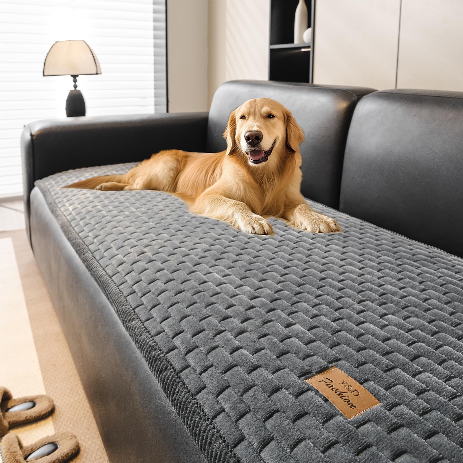 PJLZJFBY Couch Covers for Dogs Washable, Non Slip Dog Couch Cover Protector