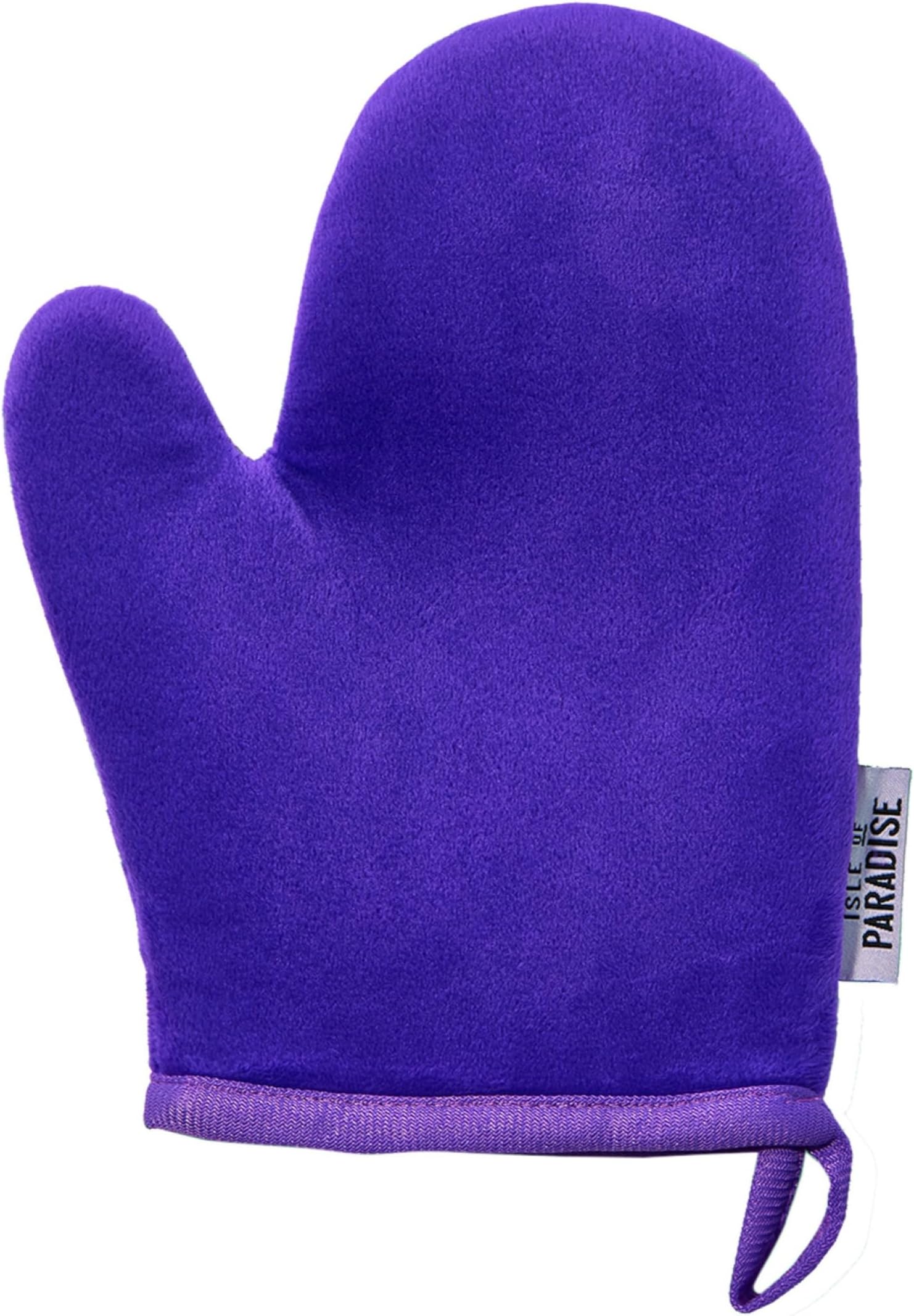 Isle of Paradise Self-Tan Mitt, Hyaluronic Acid Infused, Machine-Washable & Reusable, Double-Sided Tanning Glove For Streak-Free Body & Face Self Tanner, Vegan & Cruelty Free, 1 Count