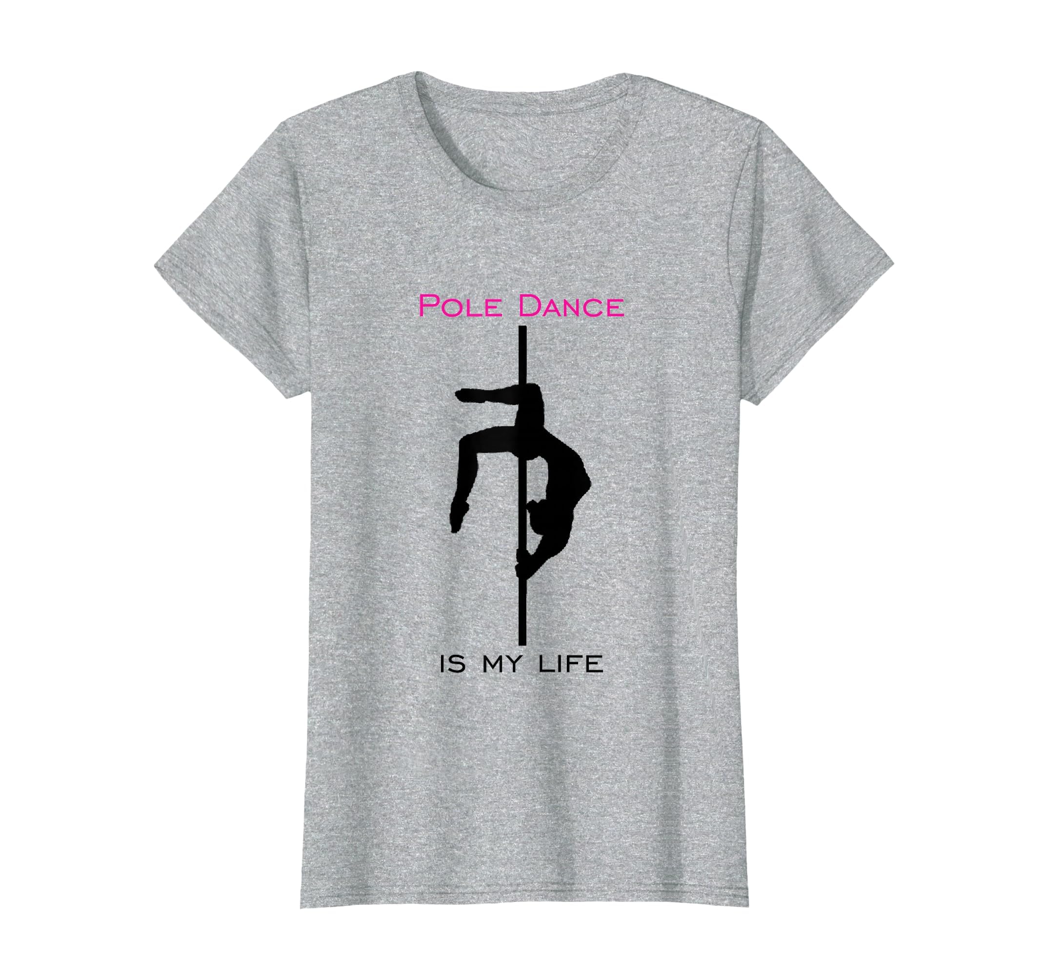 Pole Dance Bewegung Silhouette Donne Poledance Maglietta