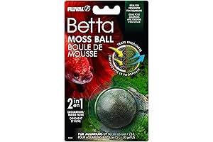 Fluval Moss Ball: Artificial Aquarium Plant for Betta Fish