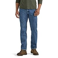Wrangler Authentics Mens Classic Regular-fit Jean, Jeans Uomo