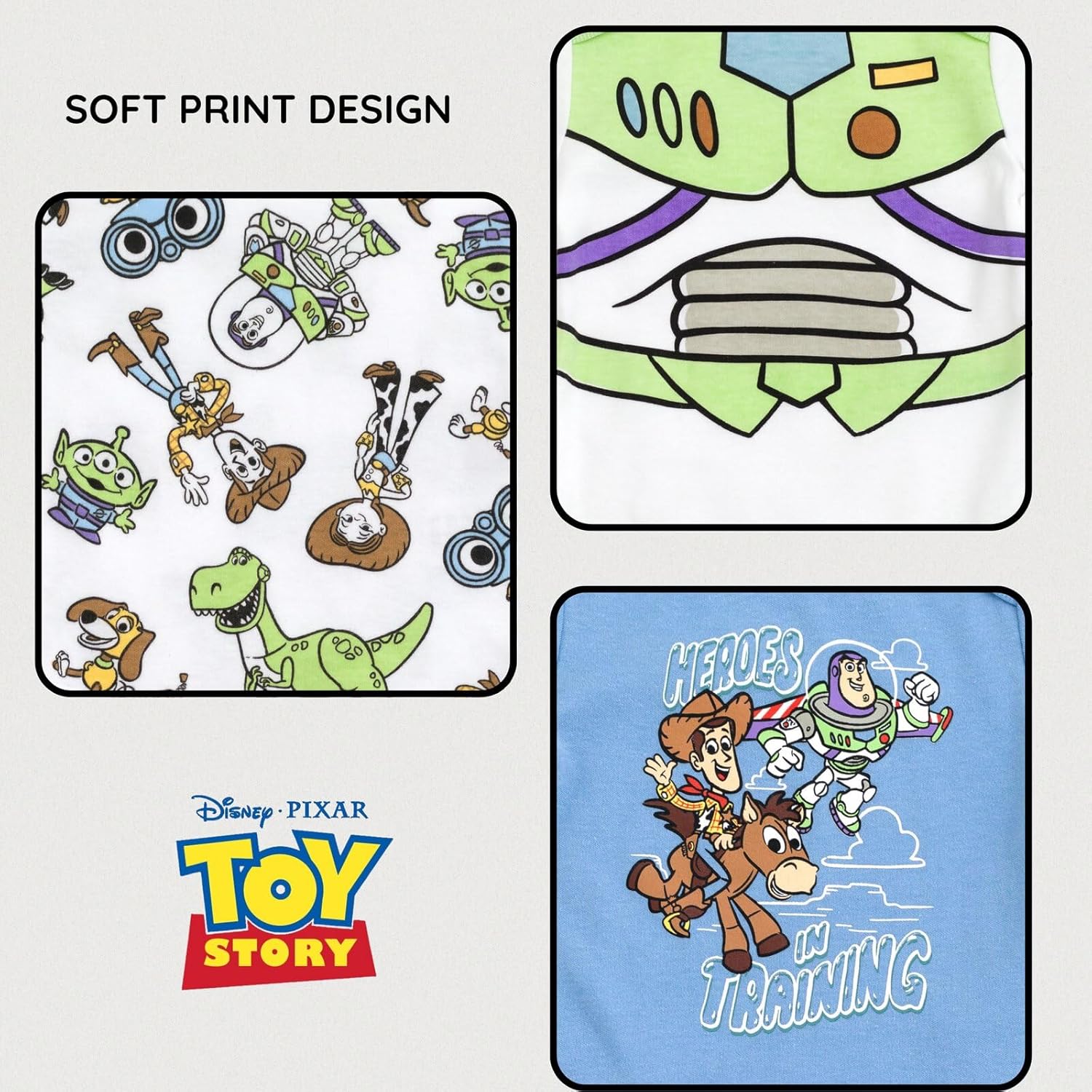 Disney Baby Girls Boys 3 Pack Bodysuits Newborn to Infant Sizes (Newborn - 24 Months) - Image 6