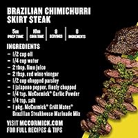 Vista 8 de McCormick Grill Mates Mezcla de adobo brasileño para carne, 1.06 oz