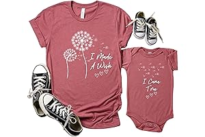 I Made A Wish I Came True Mom and Baby Matching Shirt