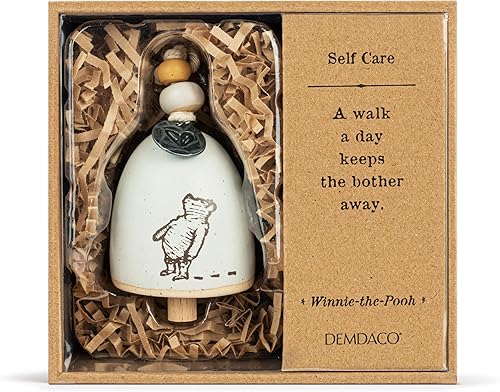 Miniatura 6 de DEMDACO Winnie-The-Pooh Everyday Collection Find Sunshine Yellow Stripe - Mini adorno inspirado en gres de 2 pulgadas