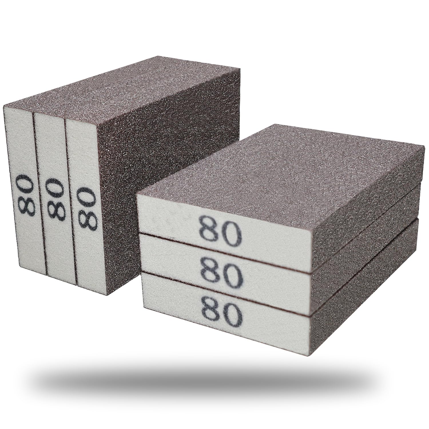 320 Grit Sanding Sponges - 6 Pack -8