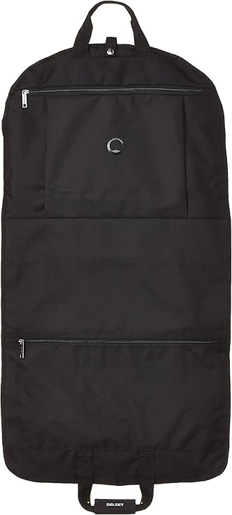review DELSEY Paris Garment Bags Lightweight Hanging Travel Sleeve, Black, One Size