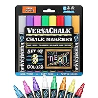 Algopix Similar Product 18 - VersaChalk Neon Chalk Markers Pack of