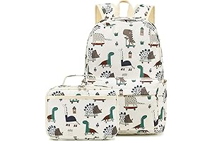 Boys' Backpack with Lunch Box Set: An Expansive and Adventurous School Companion