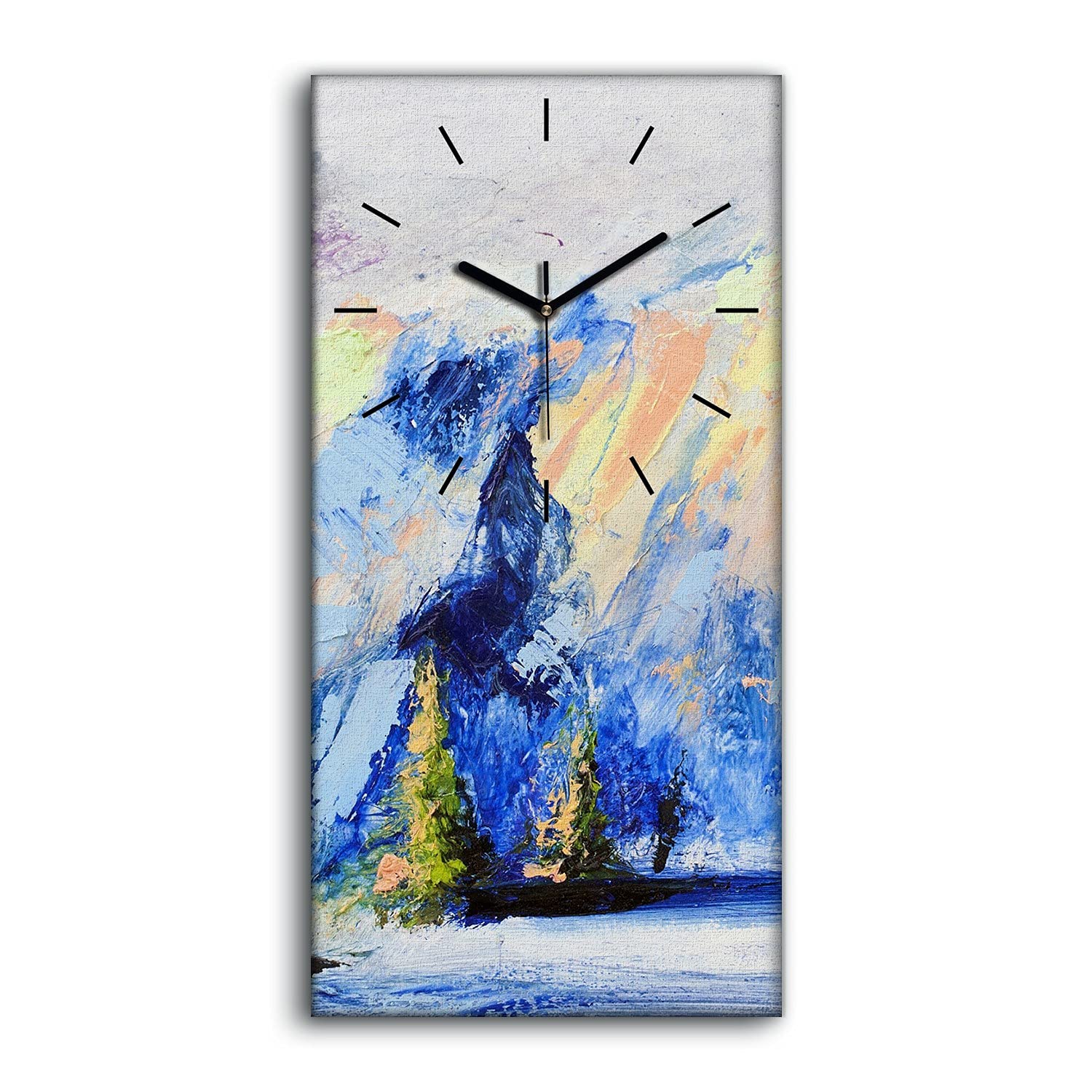 Horloge sur Toile Moderne Ne Pas Tic Tac Idée Déco Chambre