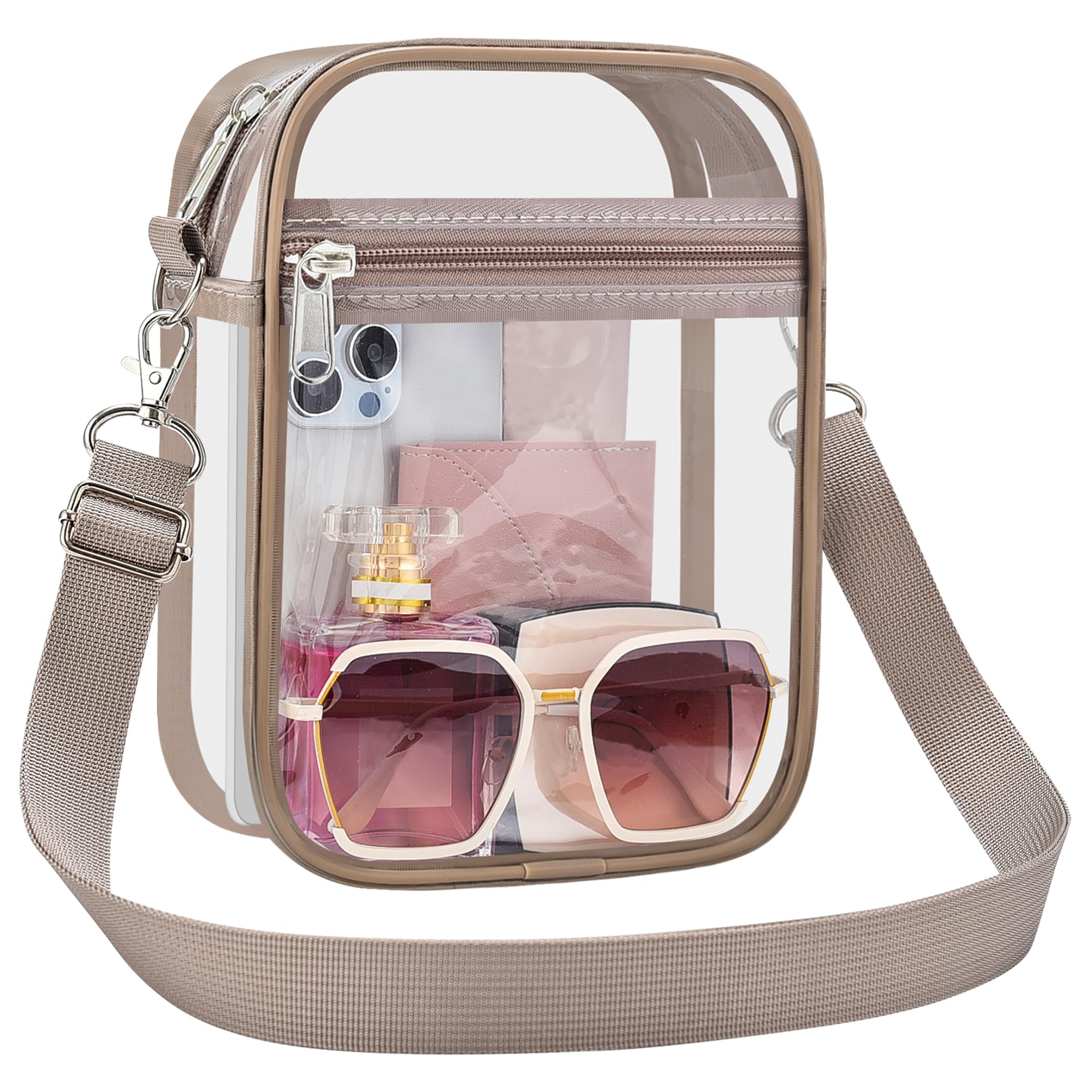 Clear Bag for Stadium Events, Small Women's Clear Purse