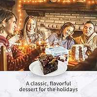 Vista 4 de Trappist Abbey Monastery Pastel de frutas - Pastel navideño con frutas confitadas y nueces - Pastel de frutas tradicional empapado en brandy de 120