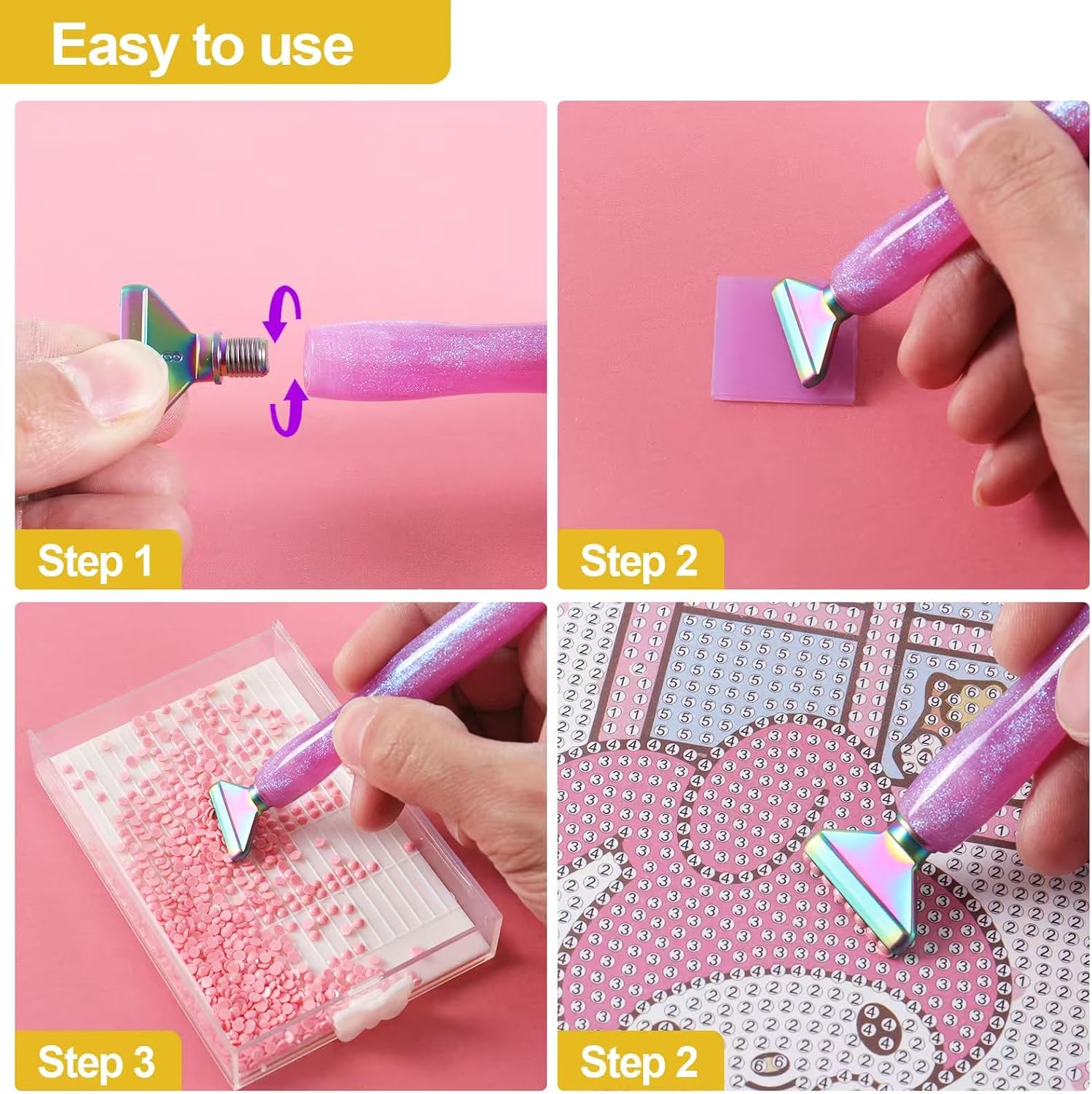 Diamond Painting Art Drill Pen Set，