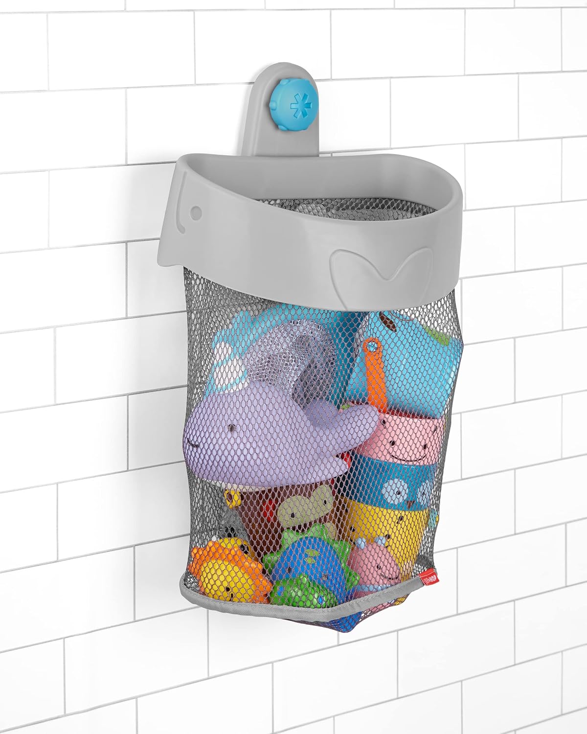 Skip Hop Moby Hanging Bath Toy Organizer Scoop, Grey
