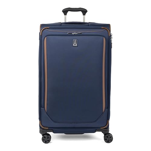 Travelpro Crew Classic Lightweight Softside Expandable Checked Luggage 29-Inch Patriot Blue