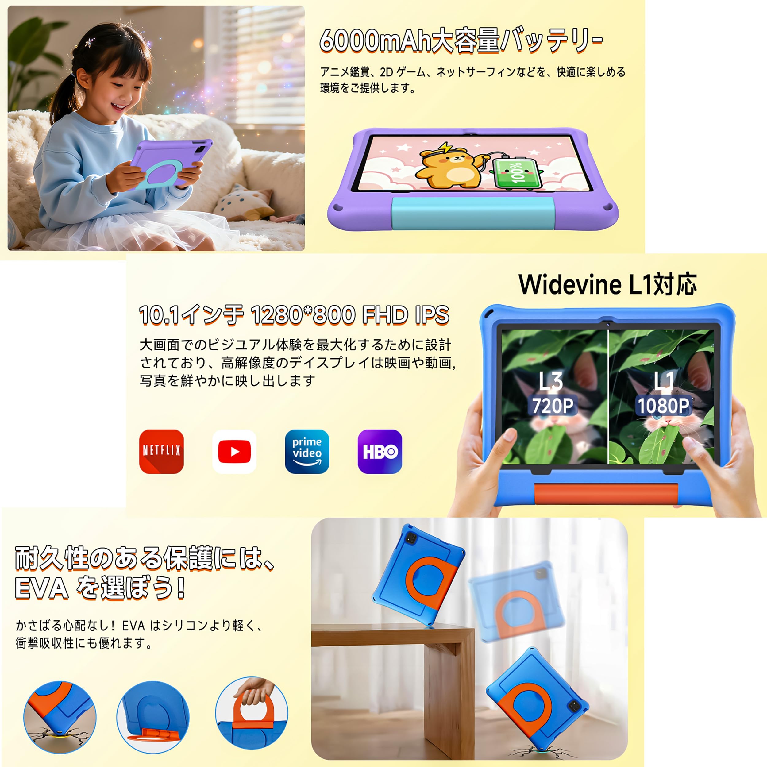 ECOPAD キッズタブレットWi-Fiモデル 10.1インチ子供モード Amazon.co.jp: 【新生活 Final 先行セール】ECOPAD キッズタブレット