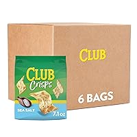 Vista 11 de Kellogg's Club Cracker Crisps, galletas horneadas, aperitivos de fiesta, rancho (6 bolsas)