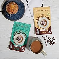 Vista 6 de Coconut Cloud: Crema de café sin lácteos a base de plantas, apta para dieta cetogénica, leche de coco en polvo sin azúcar, sin lácteos, sin OMG, a
