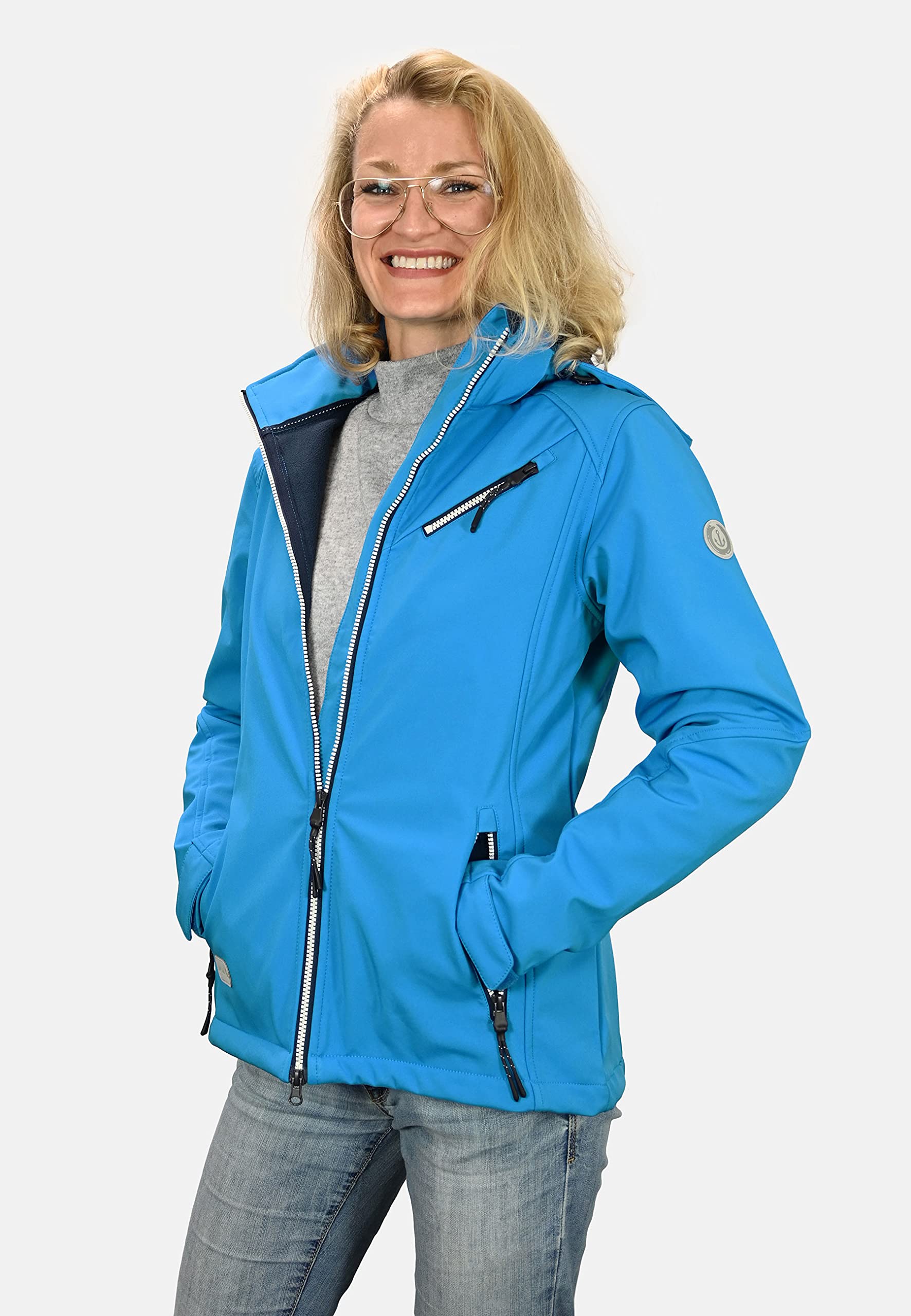 MADSea Damen Softshelljacke Funktionsjacke
