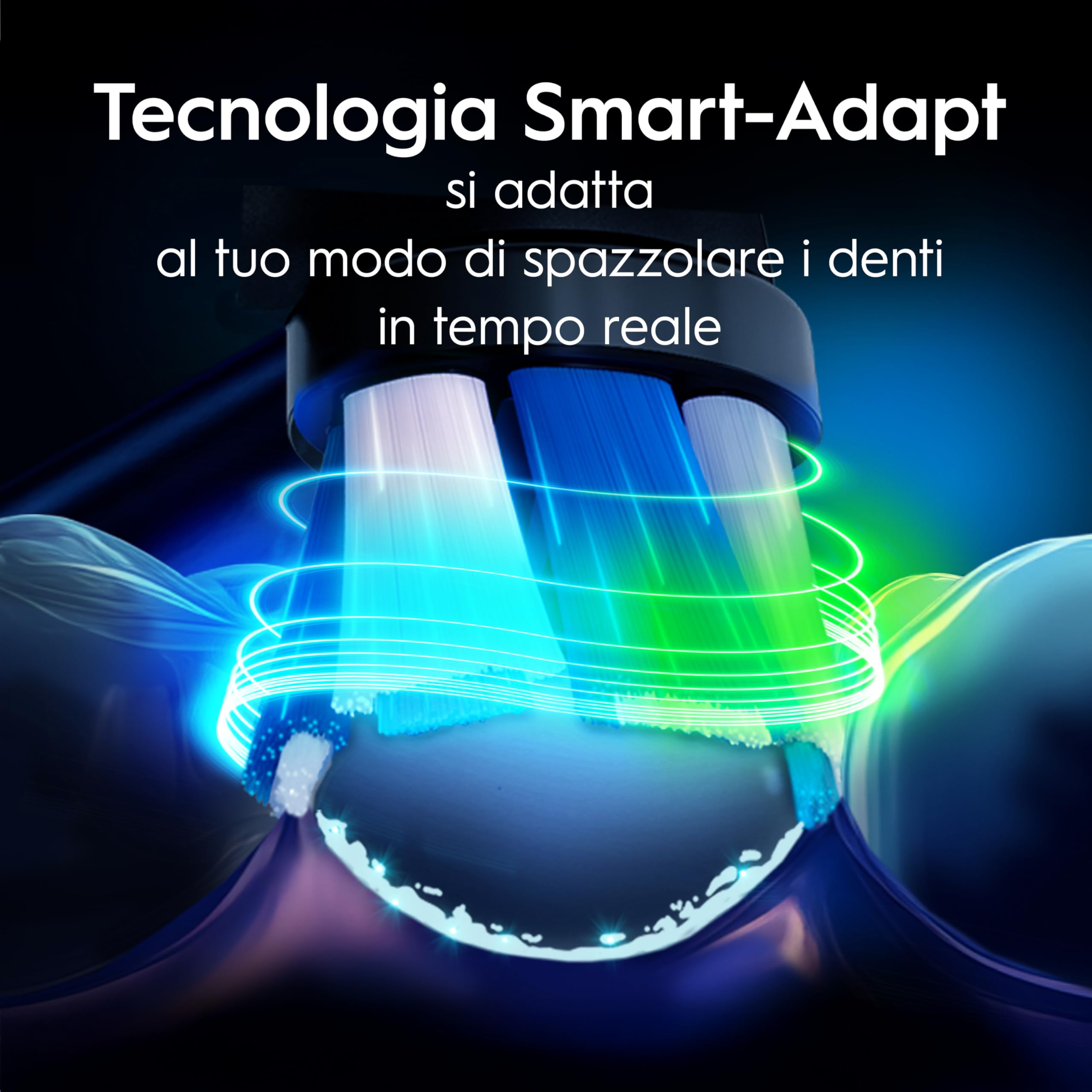 Oral-B iO 10 Spazzolino Elettrico, Testina di Ricambio, Custodia, Lunar Gold - Testina di Ricambio per Spazzolino Elettrico, Ricaricabile, Caricatore Magnetico, Custodia da Viaggio, Pulizia Denti