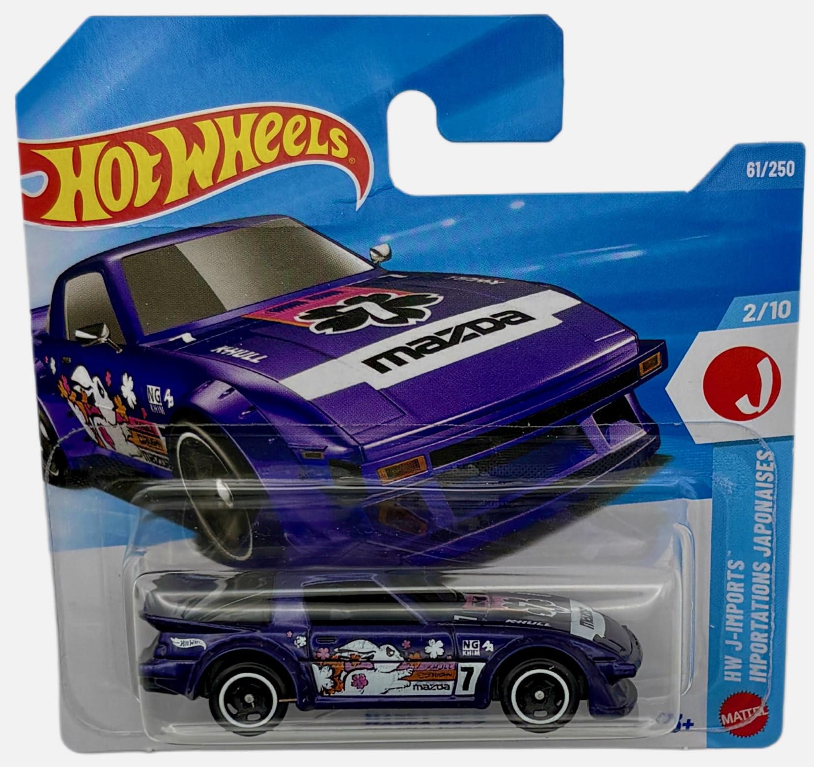 Hot Wheels - Mazda RX-7 - JJJ29 - HW J-Imports 2/10 - Short Card
