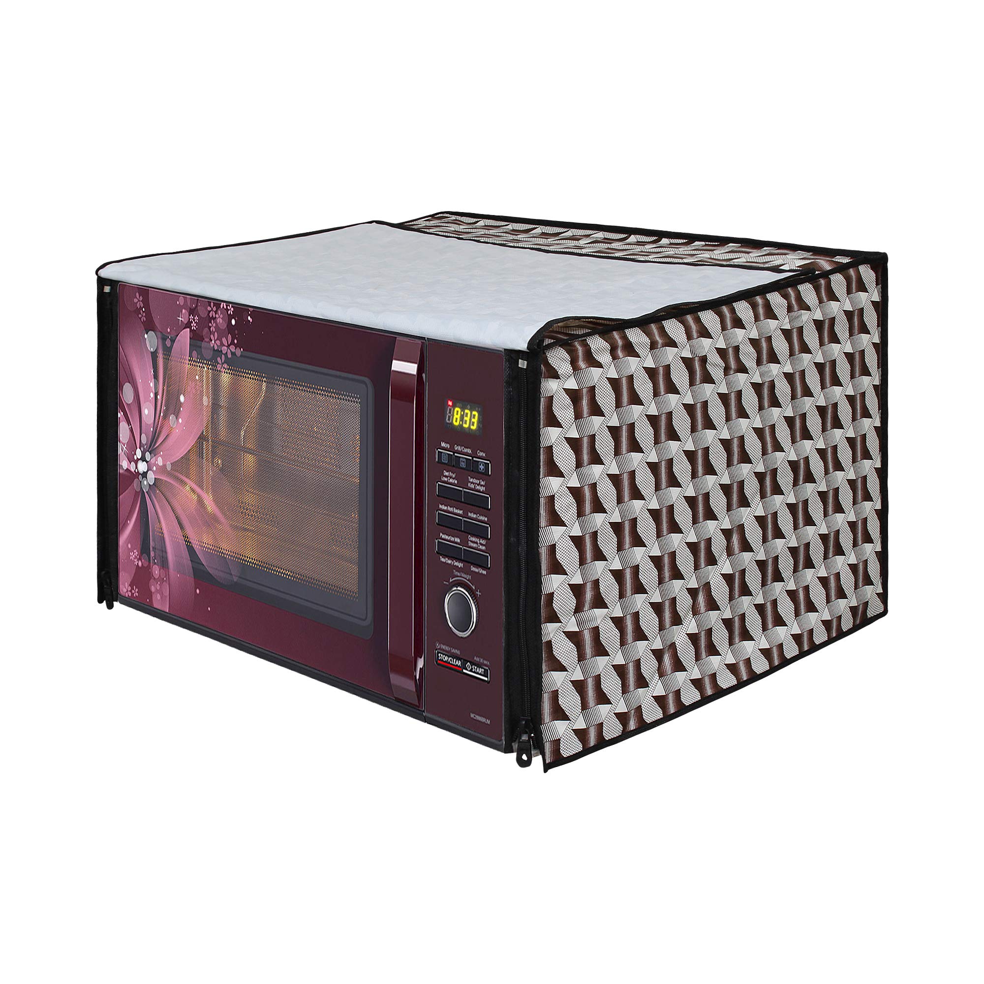 Lithara Printed Waterproof Microwave Oven Cover for IFB 25SC3 25L | Sams09 (Multicolor) (B078NWPRPS) Amazon Price History, Amazon Price Tracker