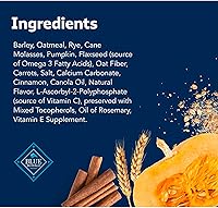 Vista 5 de Blue Buffalo Health Bars Crunchy Dog Biscuits, Oven-Baked with Natural Ingredients, Pumpkin & Cinnamon, 16-oz Bag