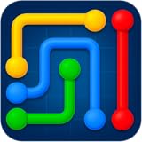 カラーリンク：カラフルなドットつなぎパズル