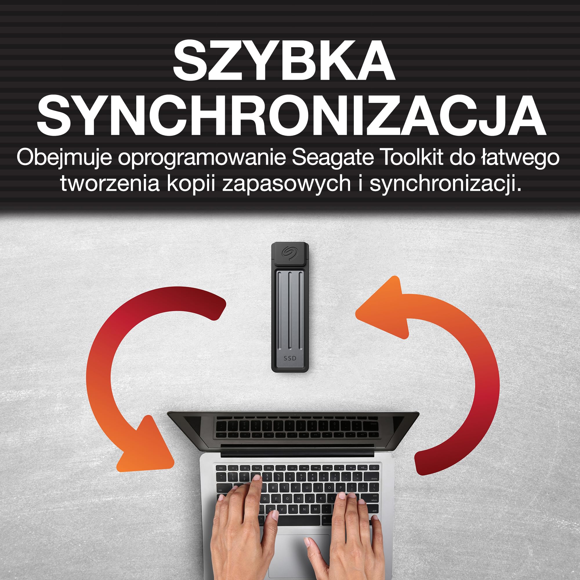Seagate Ultra Compact 2TB, twardy SSD, 1000MB/s, USB 3.1 Typ C, Data Rescue Service (STMX2000400)