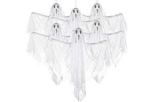 PREXTEX Fabric Ghosts for Halloween Yard Decor