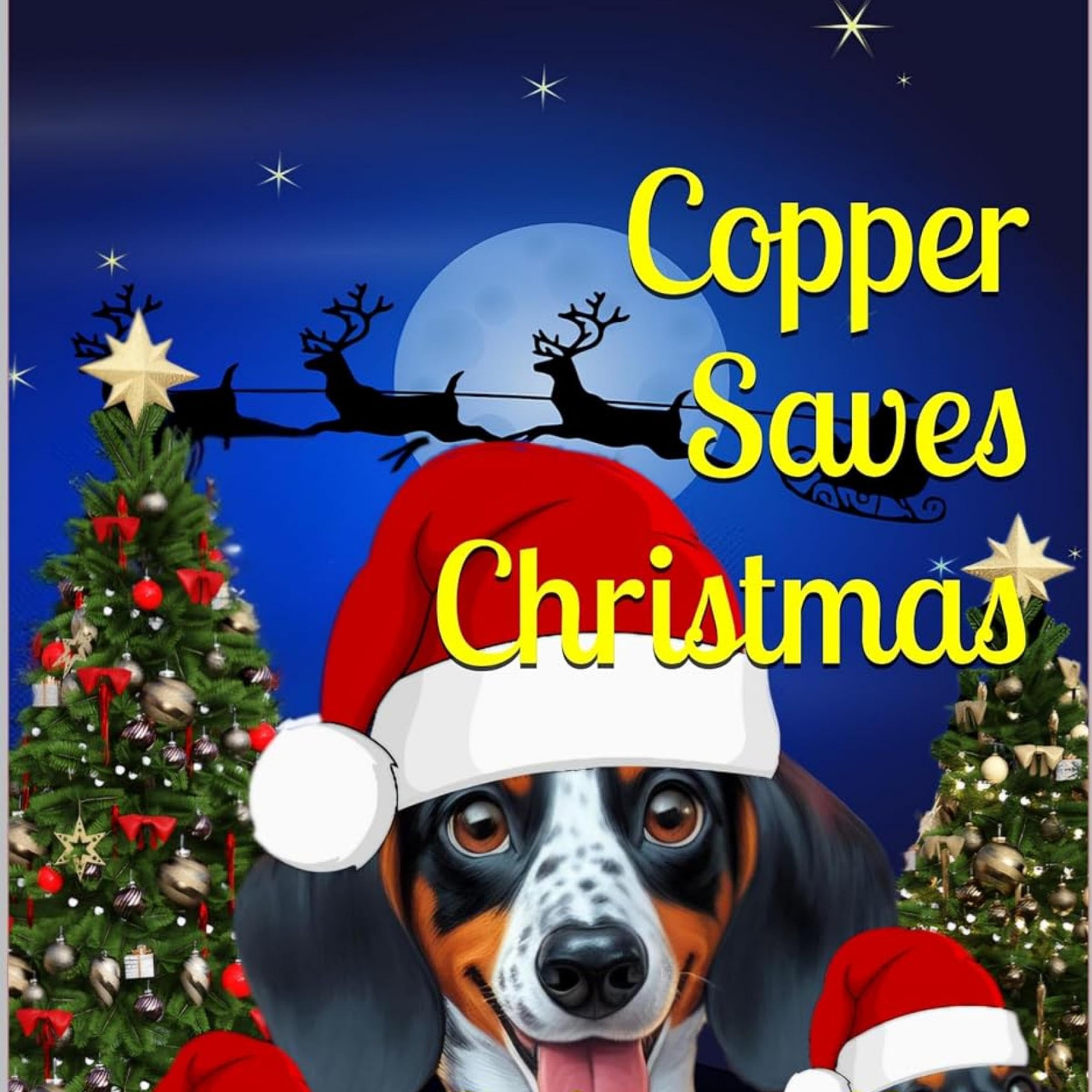 Cover art for Copper Saves Christmas