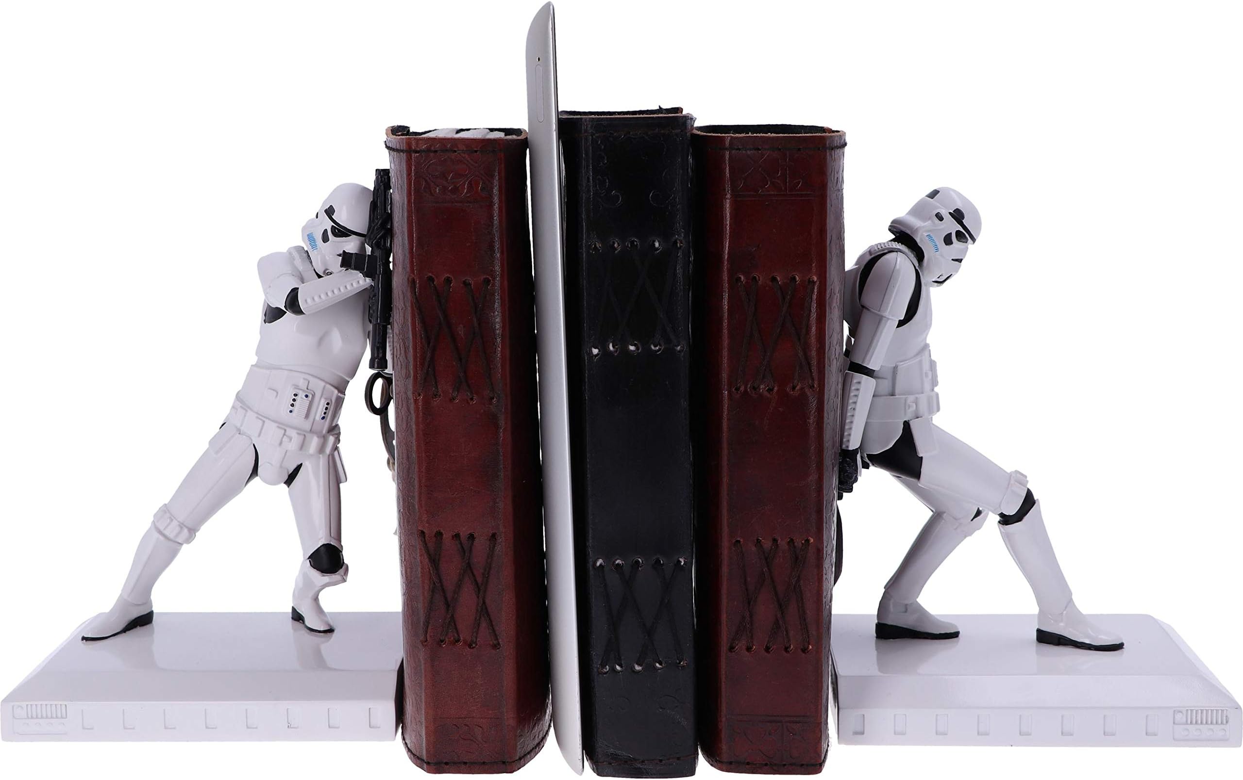 Nemesis Now Original Stormtrooper Bookend Figurines Officially Licensed Merchandise, Two Figures to Keep Your Books Upright White 18.5cm B5295S0