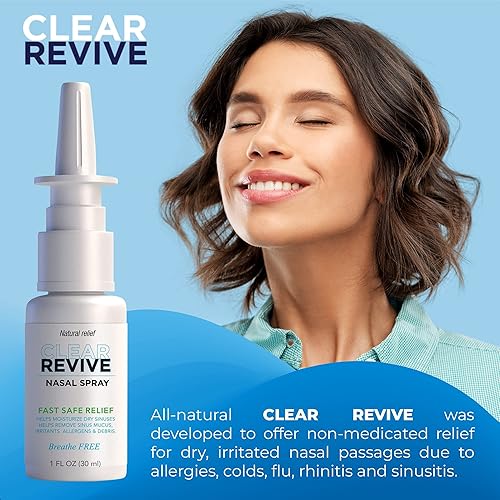 Miniatura 2 de Spray nasal, alivio de alergias, alivio rápido de la irritación nasal y sinusal, sequedad y eliminación de moco, fórmula sin somnolencia y cero