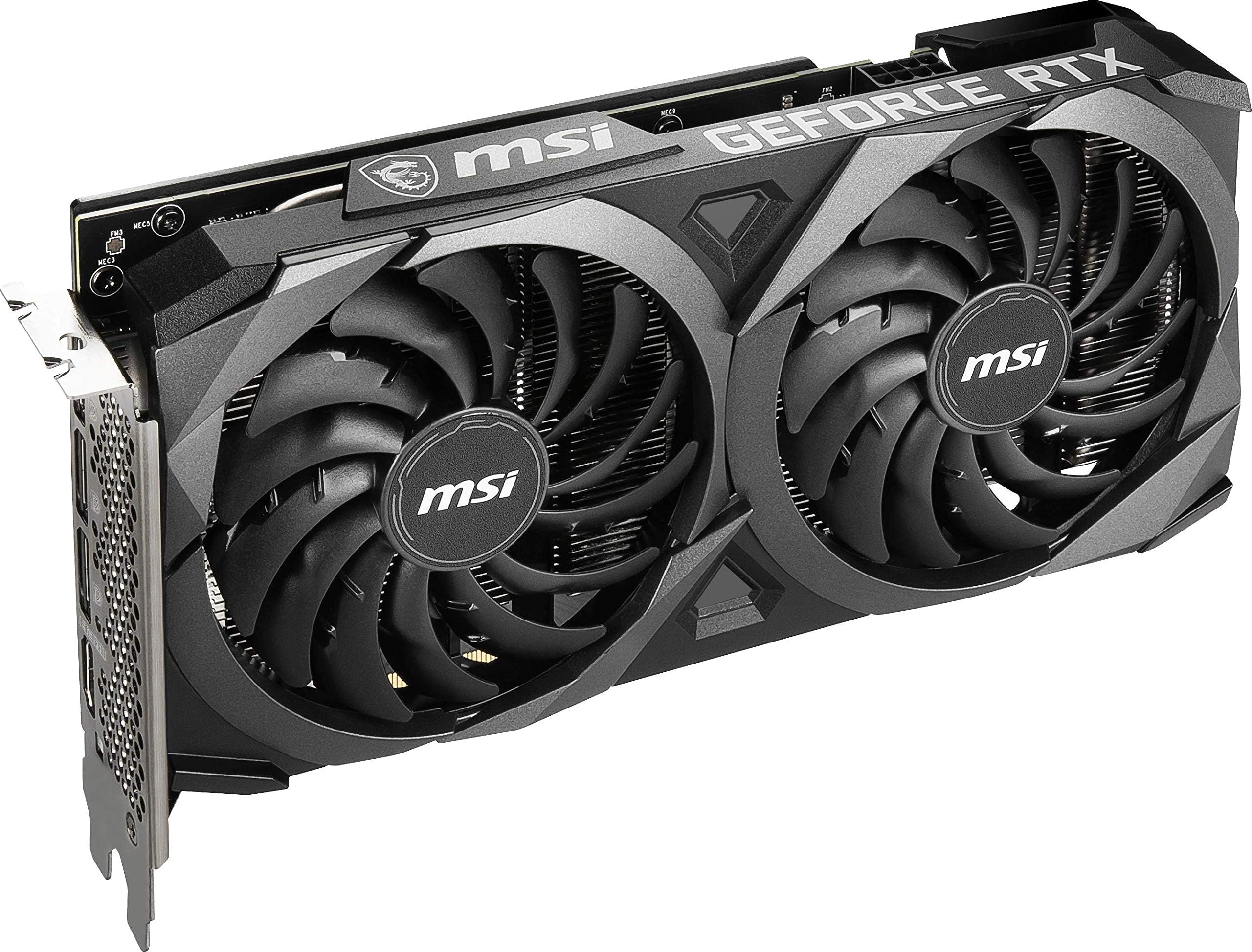 その他 MSI GeForce RTX 3060 Ti VENTUS 2X OCV1 MSI RTX 3060 TI Ventus 2X 8G OC V1 LHR Carte Graphique NVIDIA