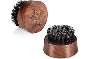 Premium Boar Bristle Beard Brush for Men by BFWOOD