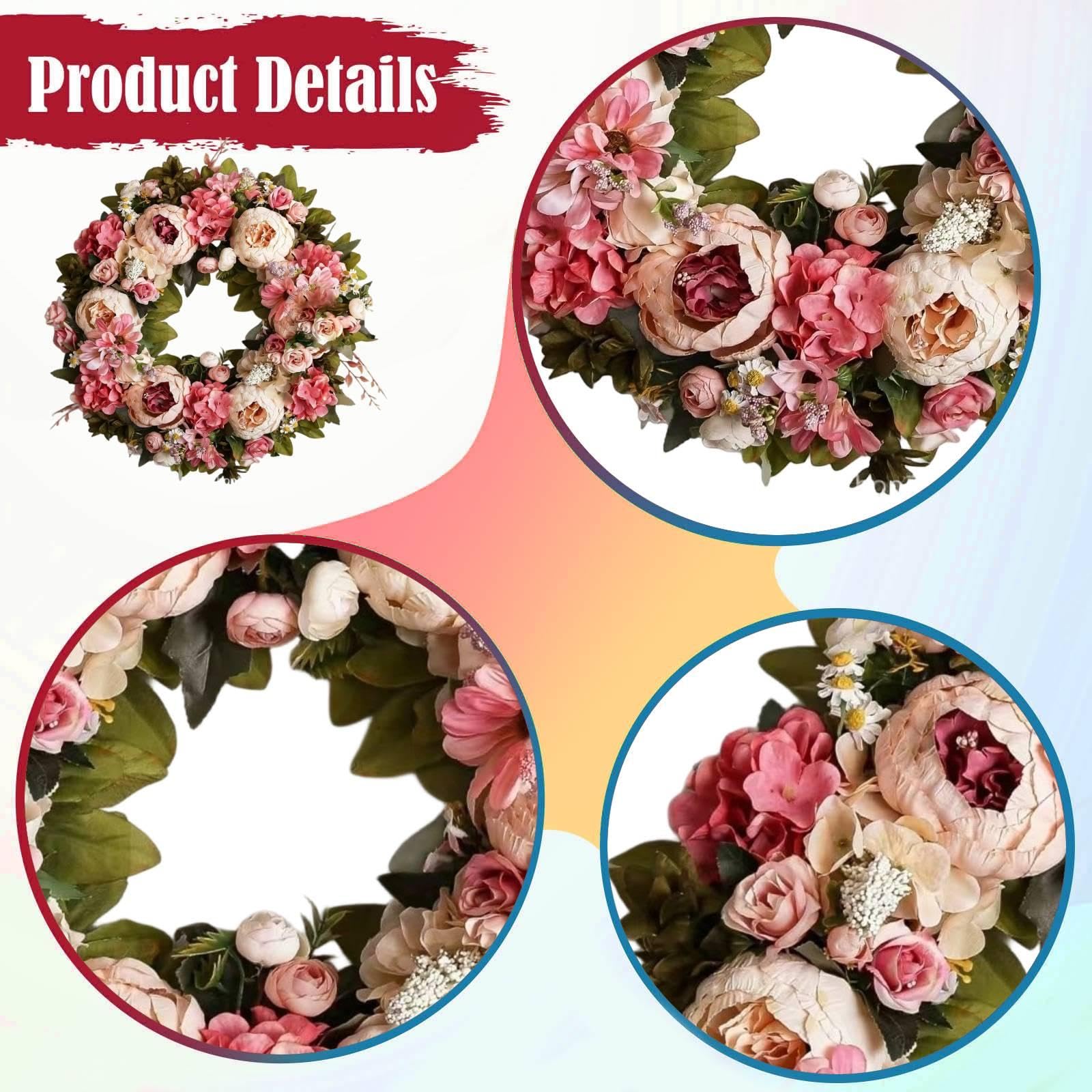 Ghirlanda Estiva Ornamentale, Ghirlanda Floreale per Celebrazioni, Finestra,