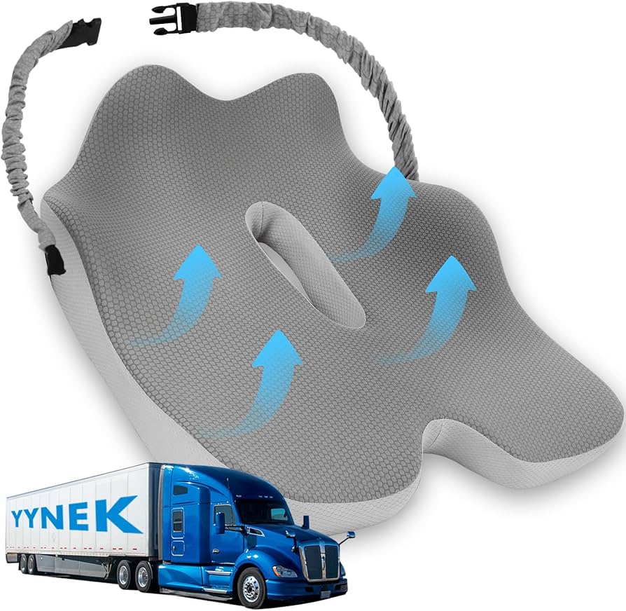 Amazon.com: X-Large Seat Cushion for Truck Driver, Upgraded Truck