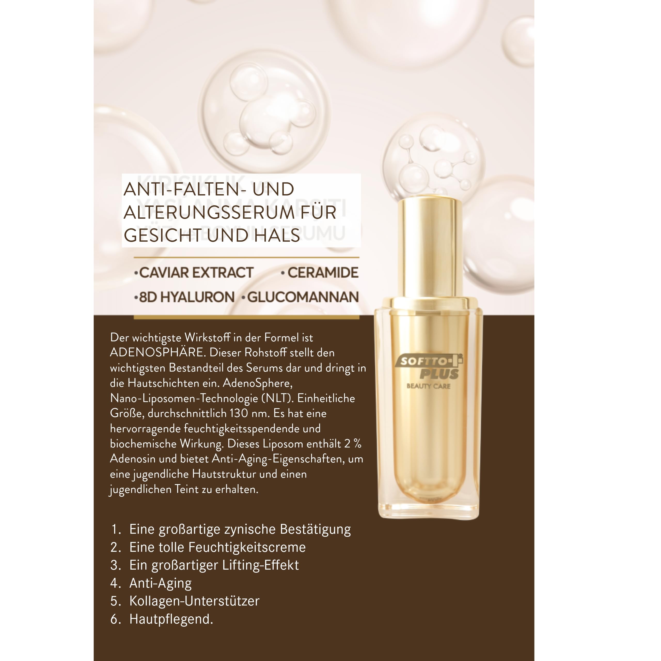 Softto+Plus 360° Pro-Ageing Serum – ujędrniająca pielęgnacja dla młodej skóry