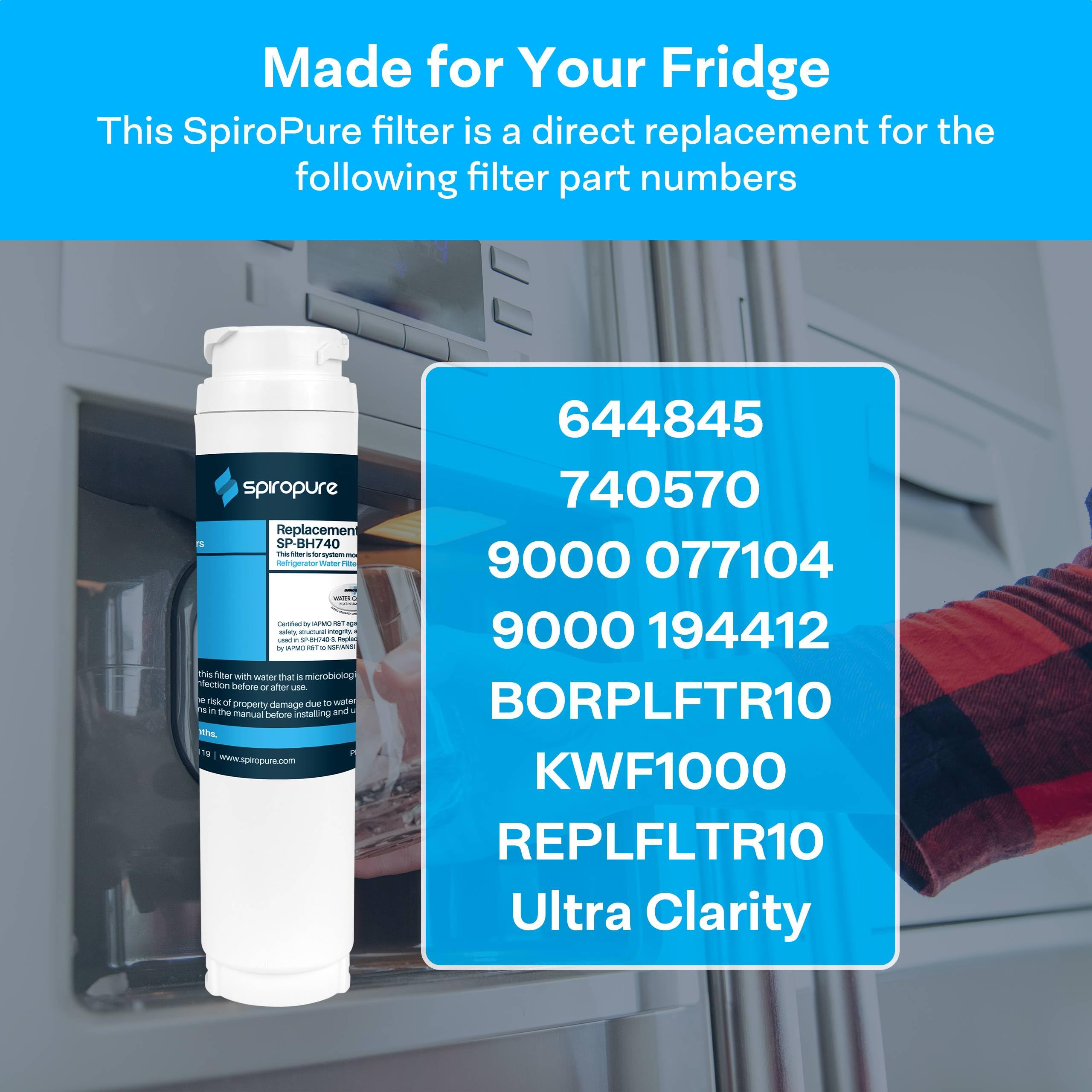 Amazon.com: SpiroPure SP-BH740 Water Filter Compatbile for